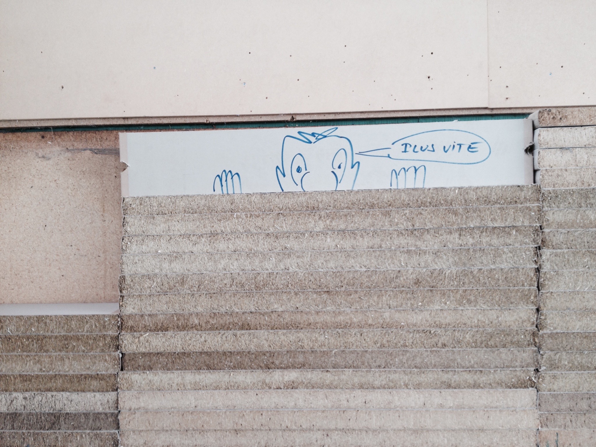 Réfection du mur